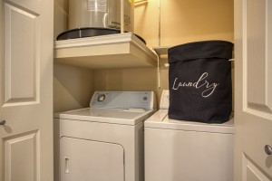 Three Bedroom Apartments for rent in NW San Antonio, Texas - Model Laundry Room  